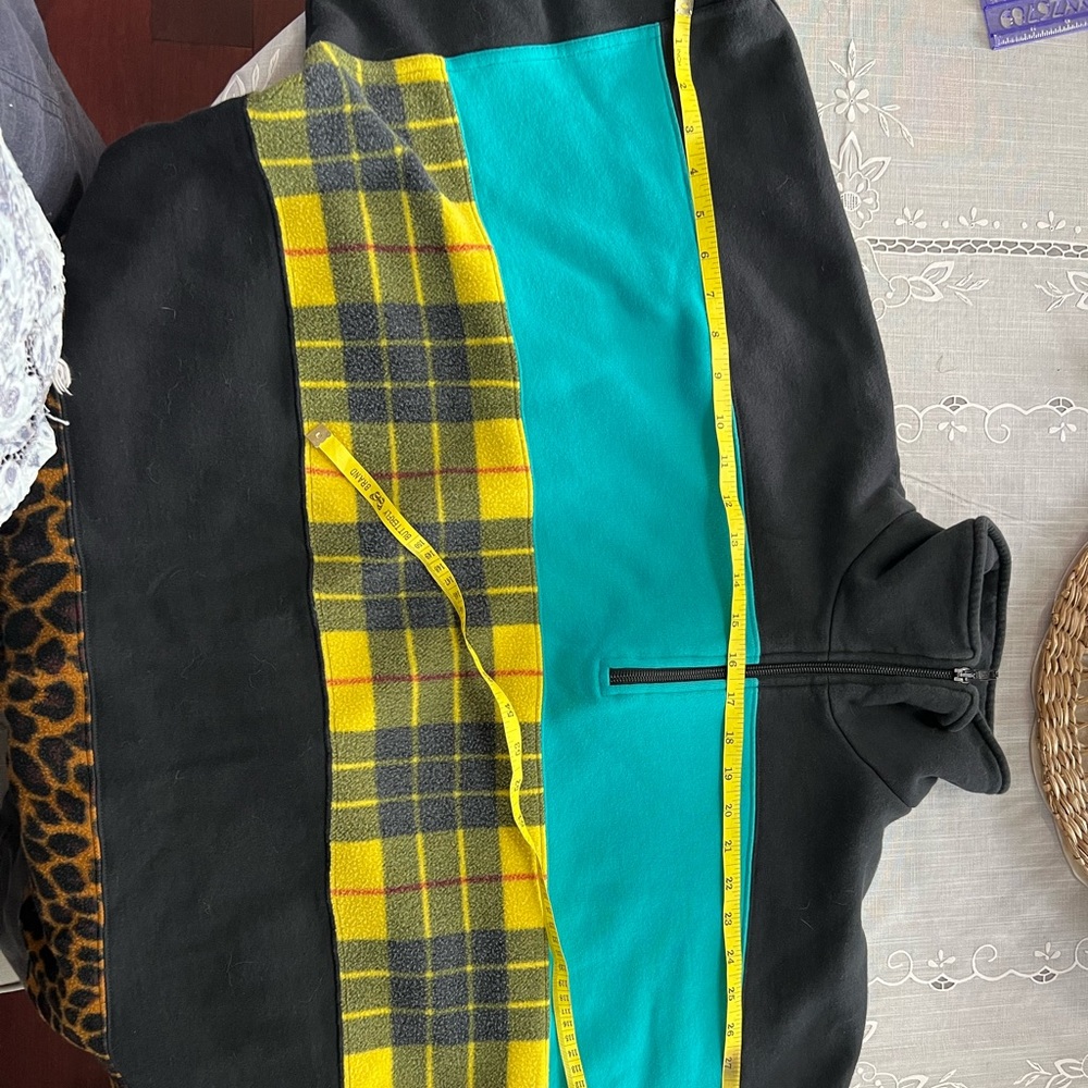 Balenciaga patchwork fleece Top - Picture 10 of 11